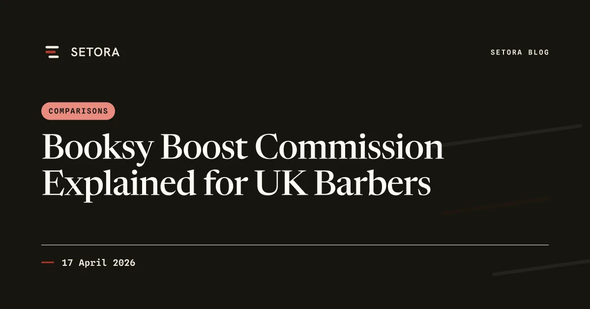 Booksy Boost Commission Explained for UK Barbers